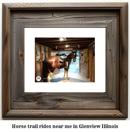 horse trail rides near me in Glenview, Illinois